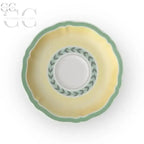 Piatto decorativo giallo e verde per Set 5 tazzine da caffè Villeroy&Boch