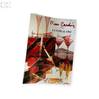 Set 6 coppe rosso e azzurro con bordo oro Pierre Cardin Pierre Cardin