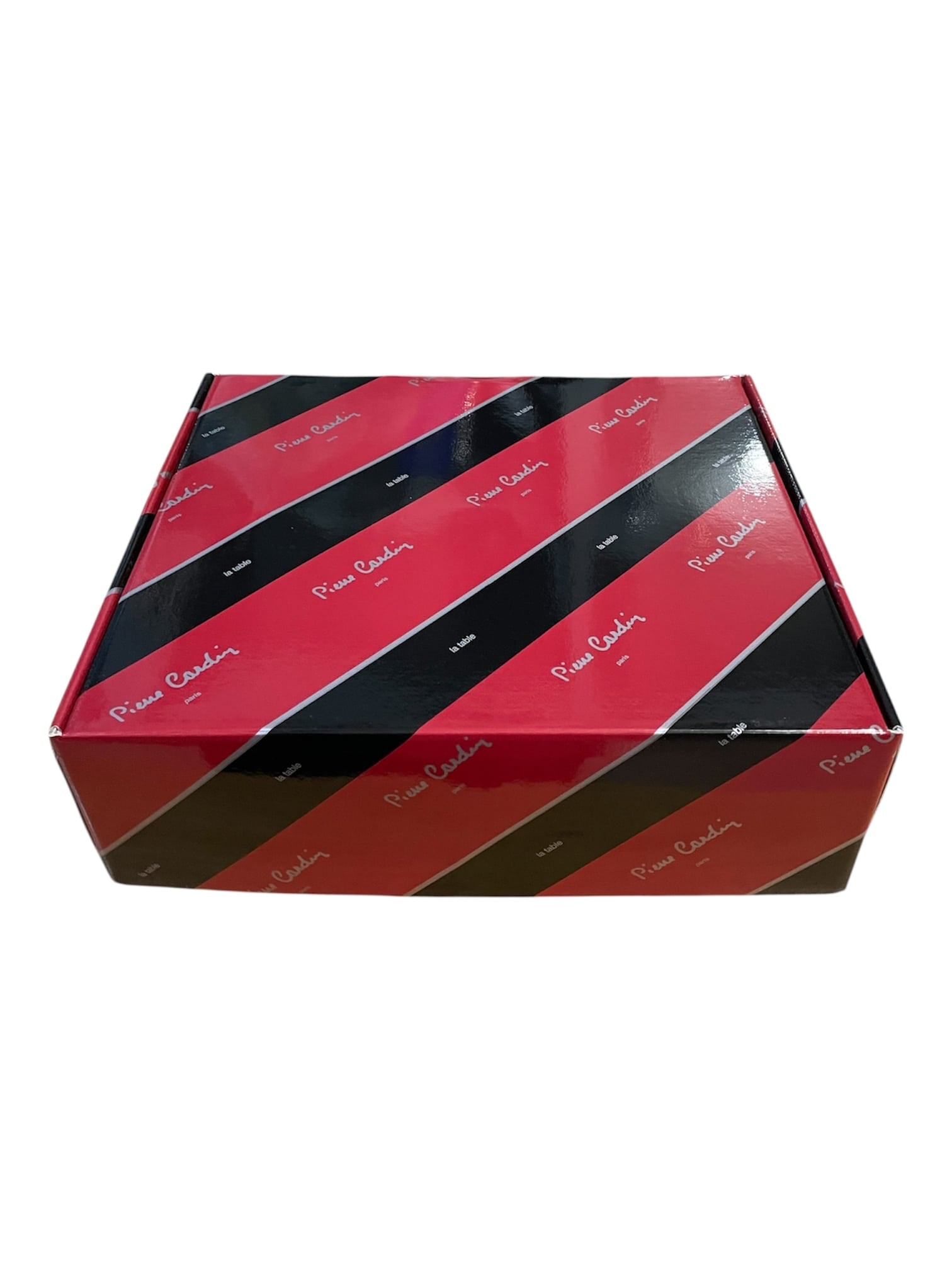 Set 6 coppe rosso e azzurro con oro zecchino Pierre Cardin - Colombetti Casa