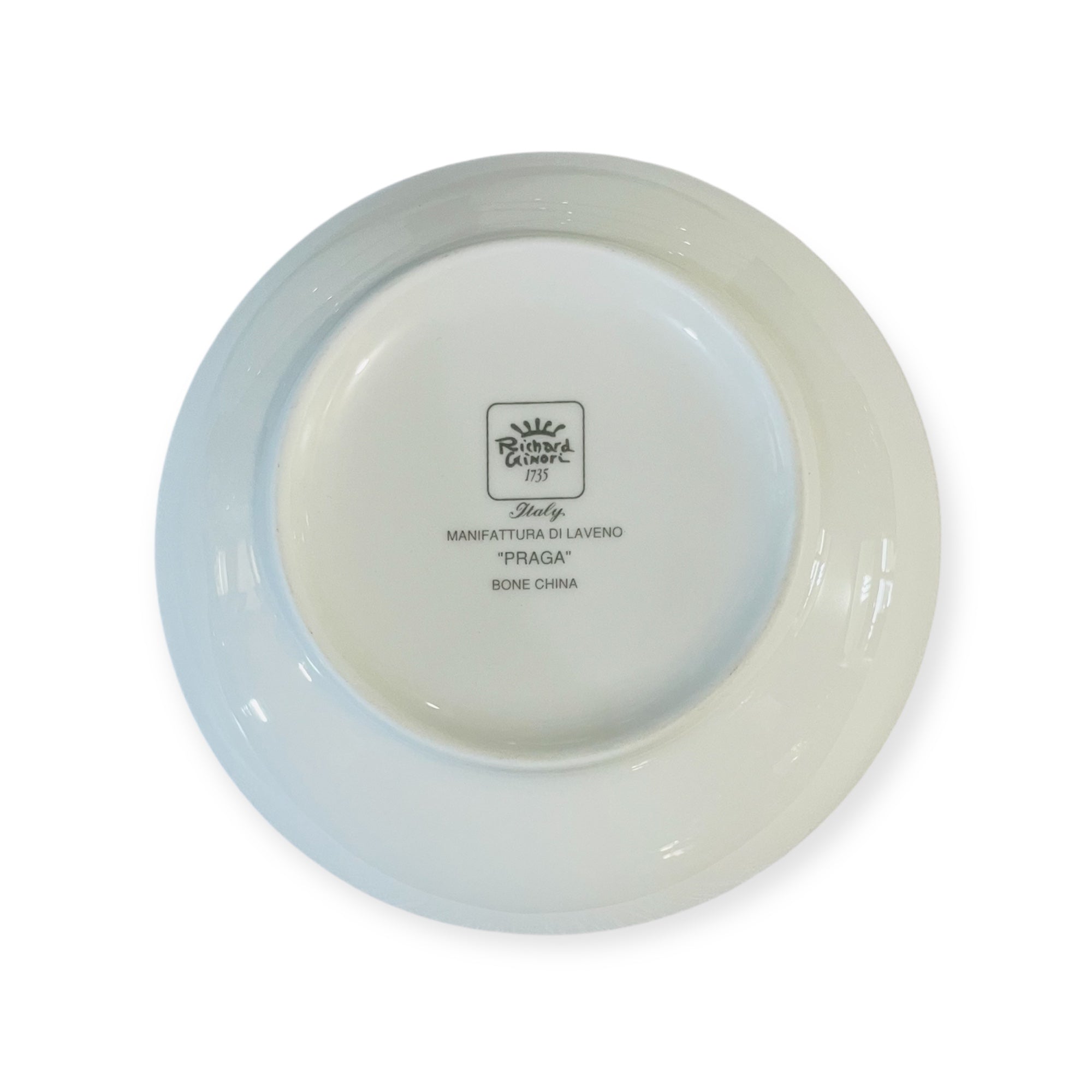 Set 6 coppette Praga filo platino porcellana bone china Richard Ginori - Colombetti Casa