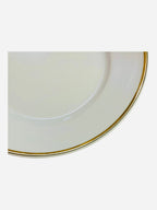 Set 6 piatti frutta Impero filo oro Richard Ginori