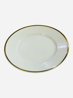 Set 6 piatti frutta Impero filo oro Richard Ginori