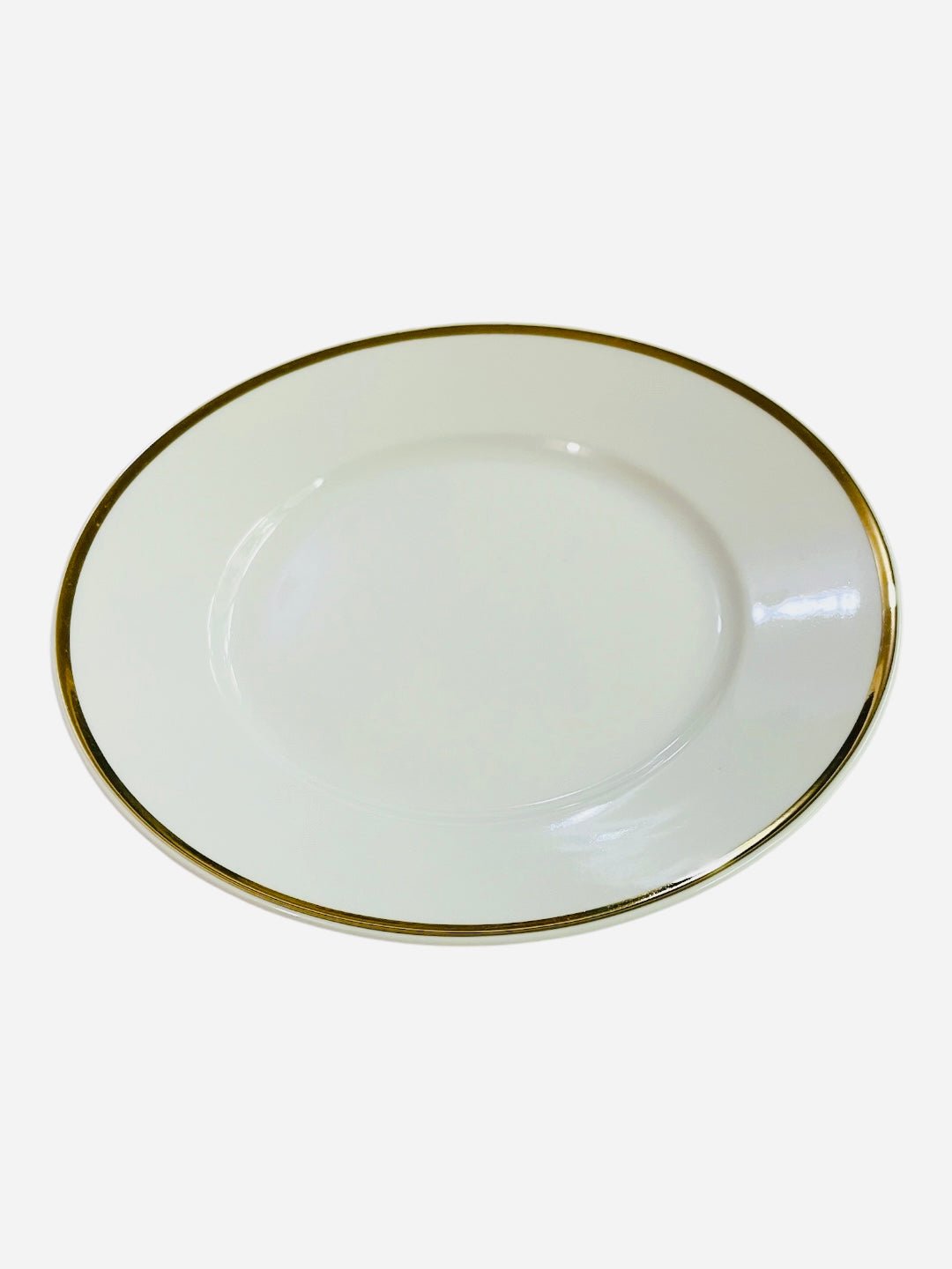 Set 6 piatti frutta Impero filo oro Richard Ginori