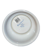Set 6 piatti pasta bordo blu