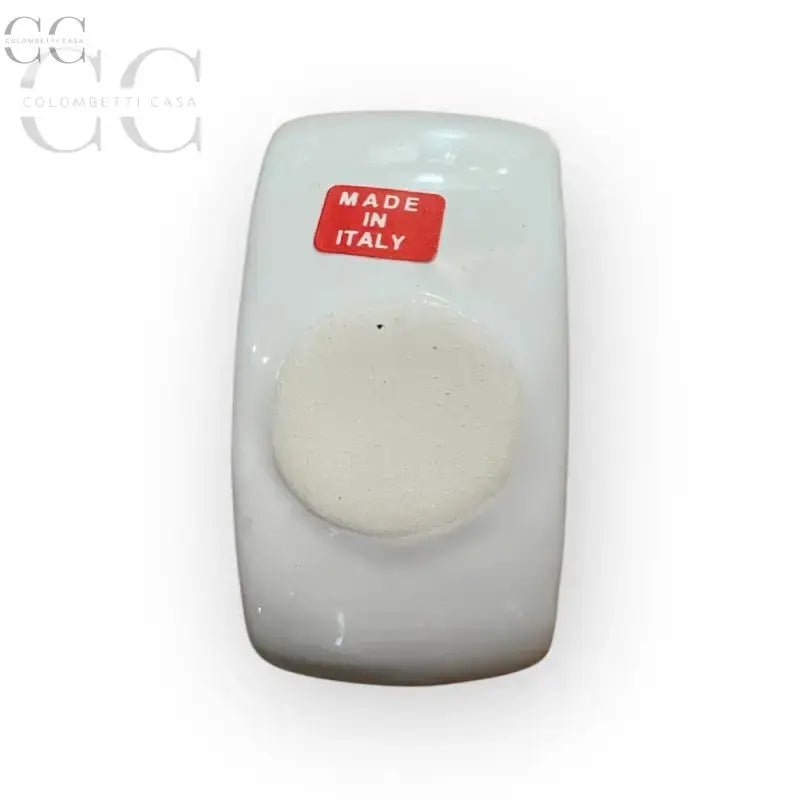 Portasapone da parete in ceramica bianca del Set 6 portatovaglioli decorati a mano