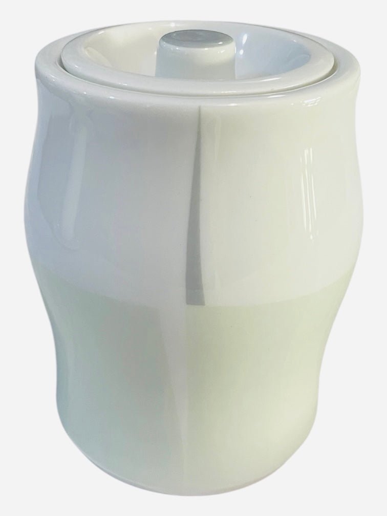 Set 6 tazze caffè con zuccheriera Libra Green porcellana Azberg