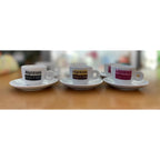 Set 6 tazze da caffè espresso in porcellana L.Dake & Zn Amsterdam