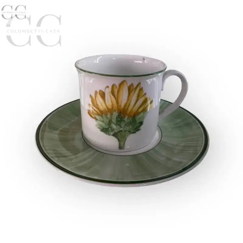 Tazza e piatto a tema girasole del set 6 Tazze da colazione Flora Villeroy&Boch