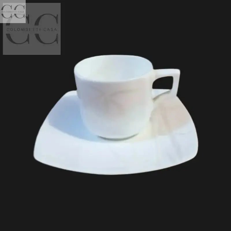 Set di tazzine Richard Ginori, elegante tazza bianca con piattino