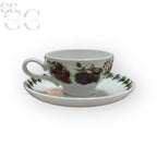 Tazza da caffè espresso Pomona ceramica Portmeirion con motivo floreale