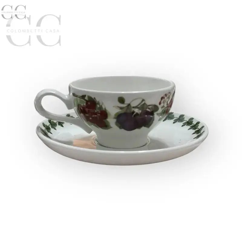 Tazza da caffè espresso Pomona ceramica Portmeirion con motivo floreale