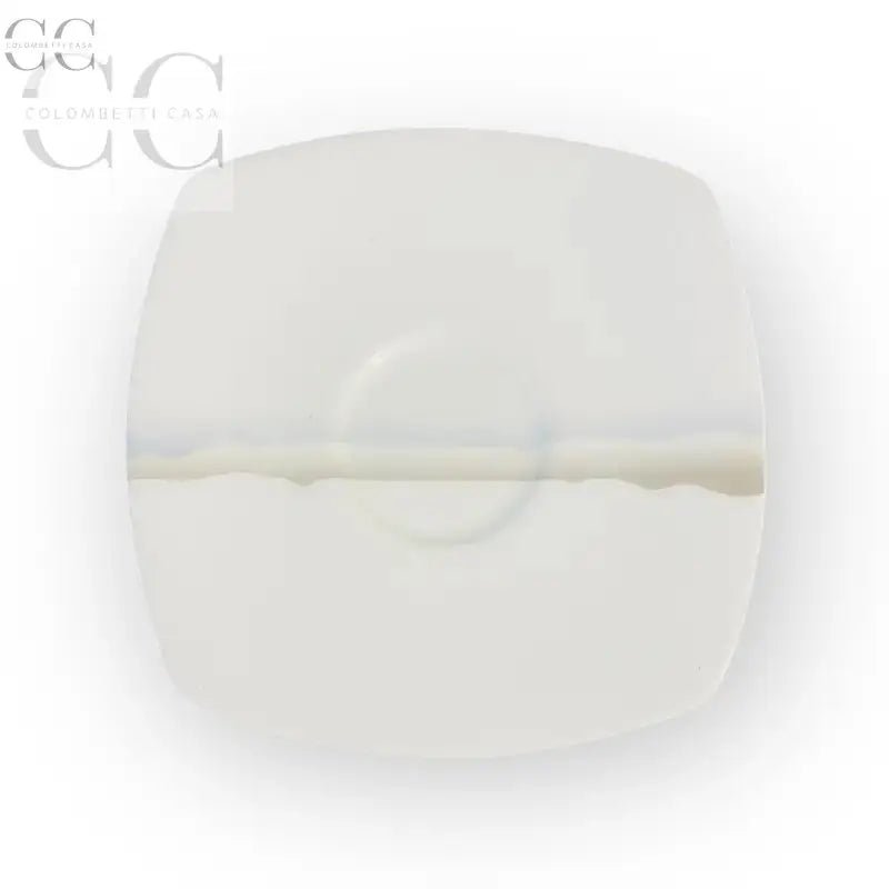 Sottopiatto quadrato bianco del set di tazzine Richard Ginori Vela Orizzonti