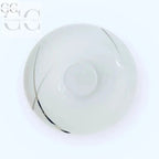 Lid in ceramica bianca con dettagli grigi per tazzine Richard Ginori Venezia Eceo