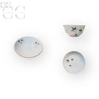 Set aperitivo con stelle porcellana Richard Ginori, tazze eleganti e raffinate