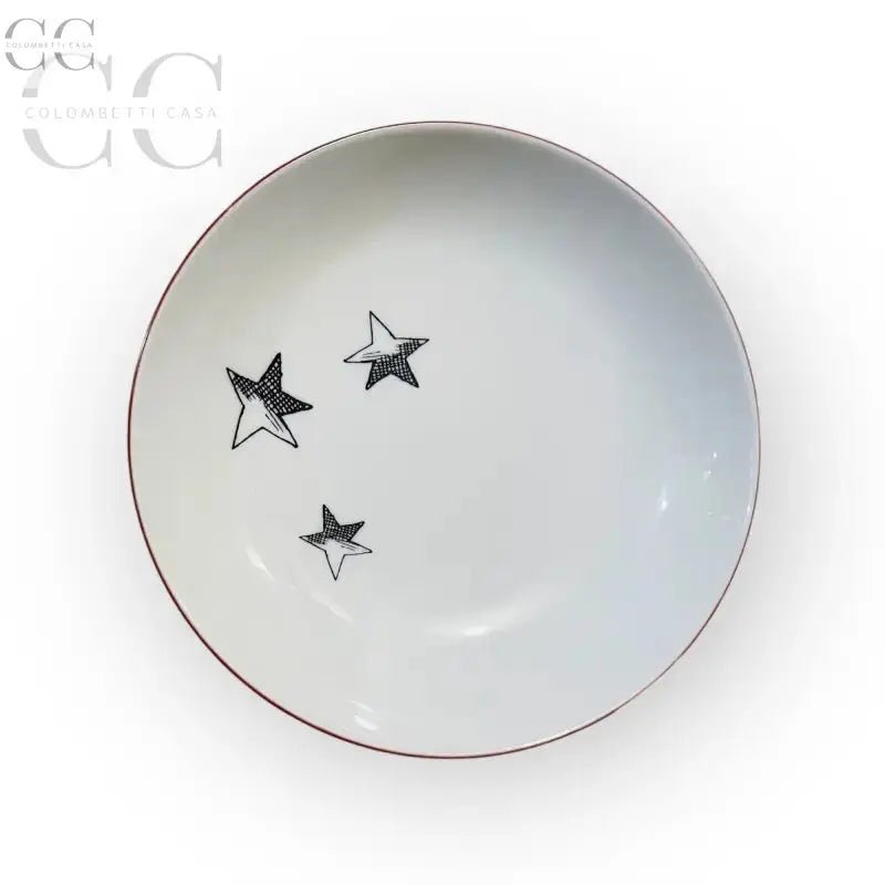 Ciotola bianca con stelle della collezione Richard Ginori Set aperitivo con stelle
