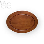 Piatto ovale in legno con set coltelli formaggio e tagliere elegante e pratico