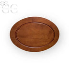 Piatto ovale in legno con set coltelli formaggio e tagliere elegante e pratico