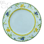 Piatto decorativo floreale della Set piatti 18 pezzi porcellana Limoges Porcelaine de Sologne