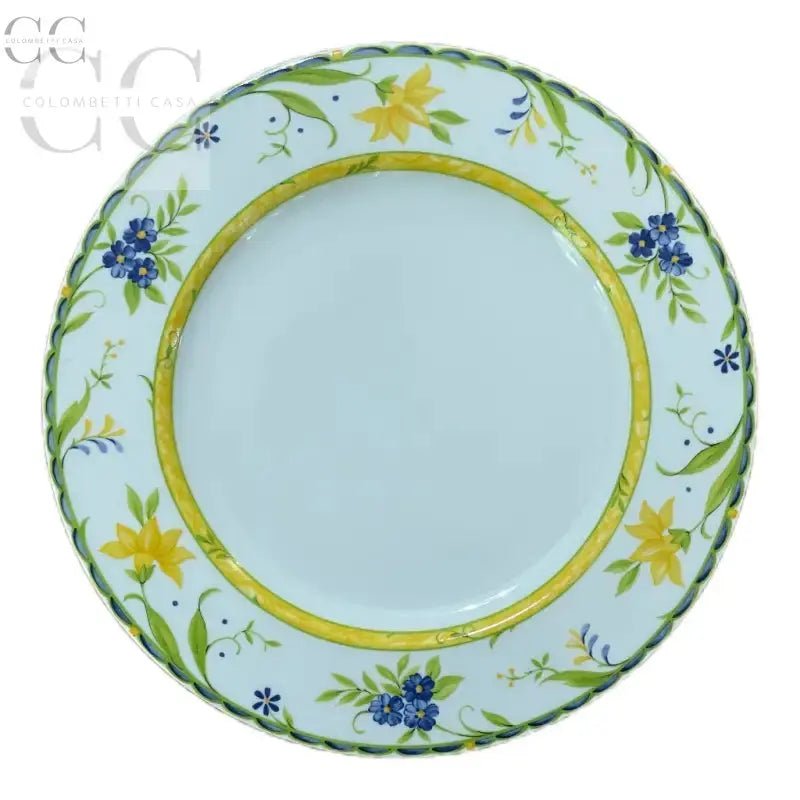 Piatto decorativo floreale della Set piatti 18 pezzi porcellana Limoges Porcelaine de Sologne