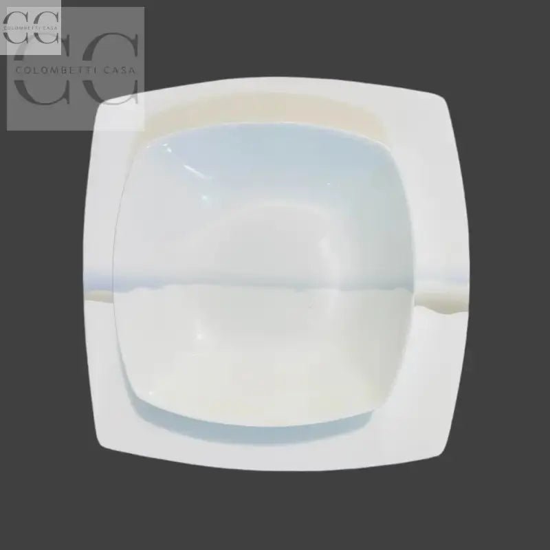 Set di piatti bianchi, 6 pezzi Vela Orizzonti in porcellana Richard Ginori