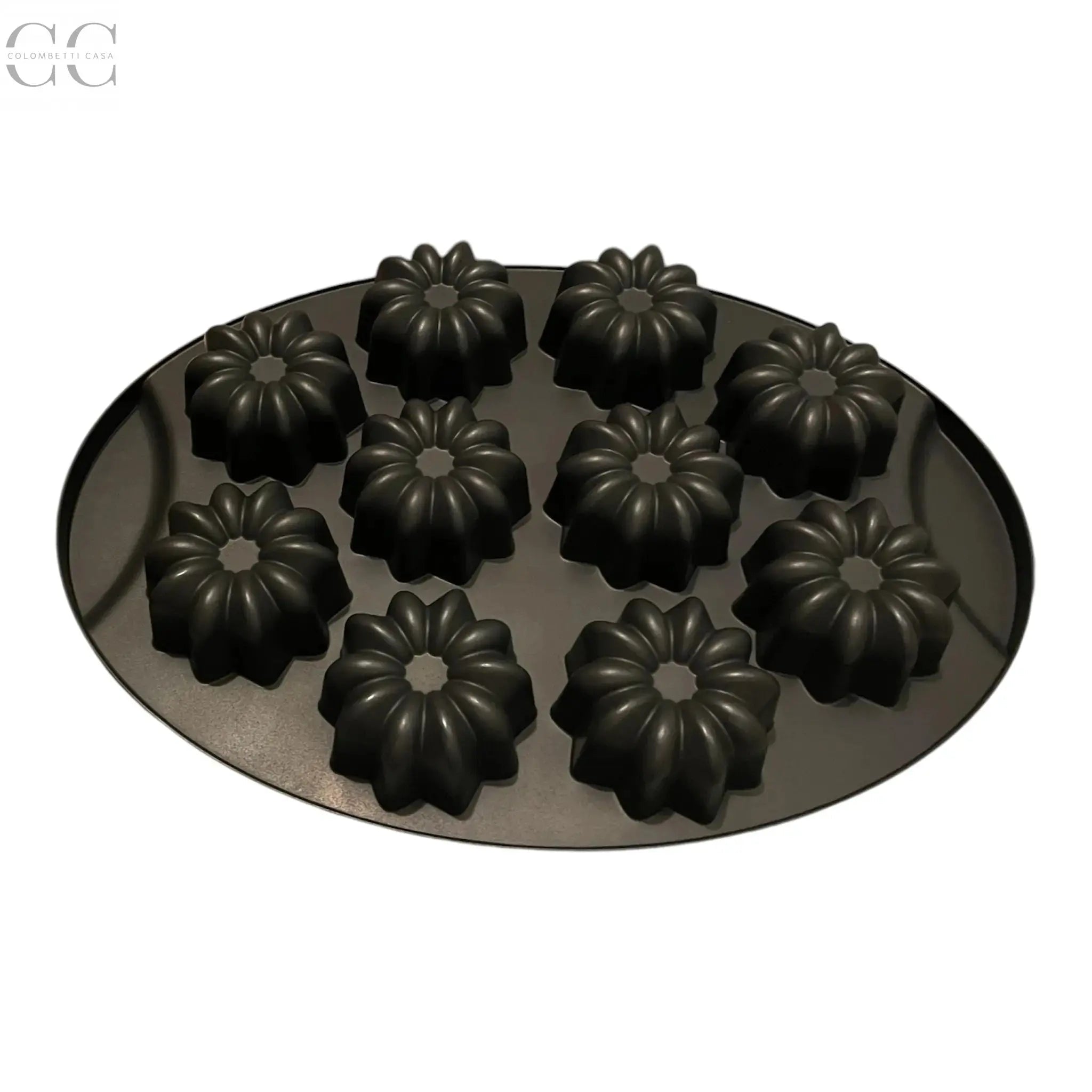 Stampo per 10 mini dolci forma a stella antiaderente Berndes Colombetti Casa