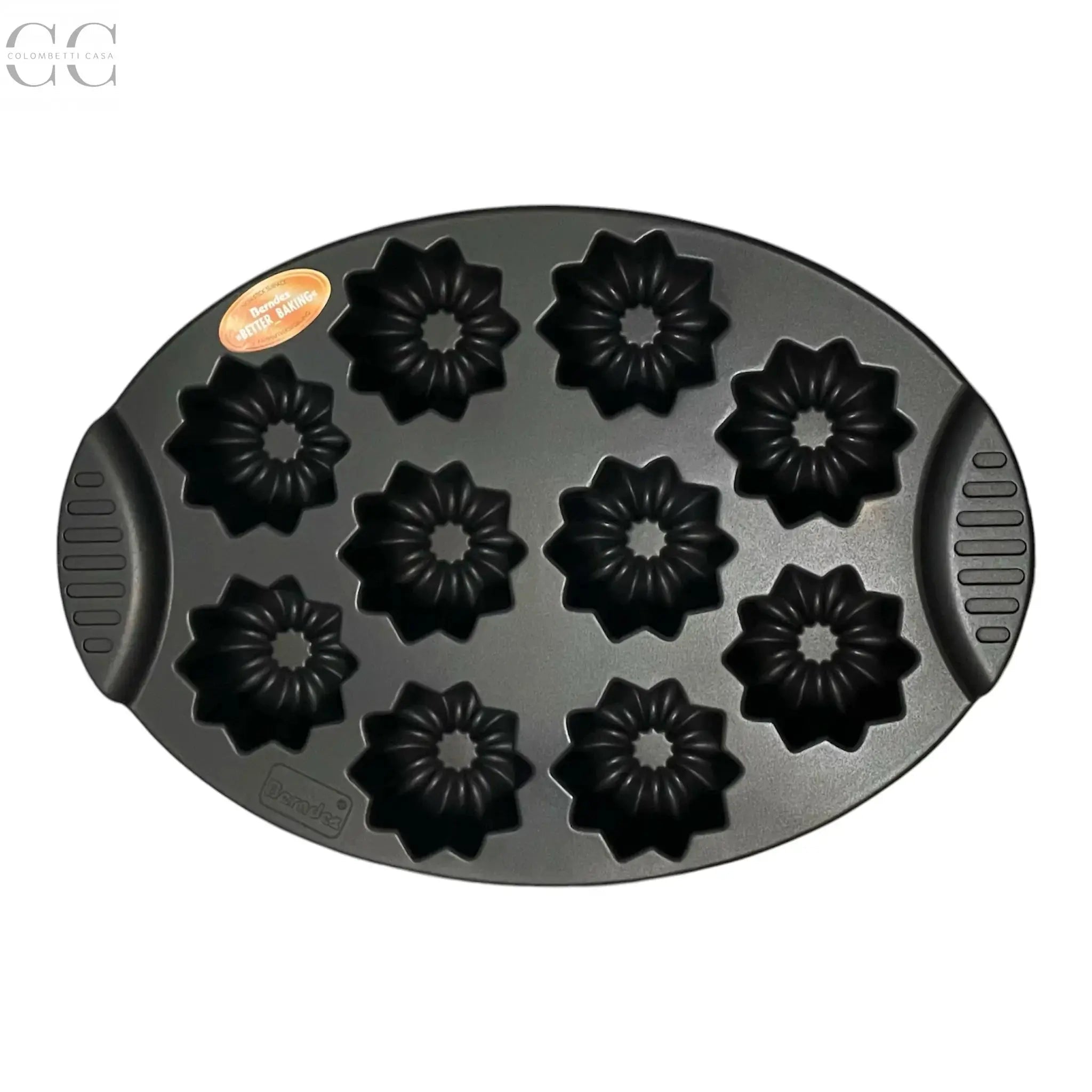 Stampo per 10 mini dolci forma a stella antiaderente Berndes Colombetti Casa