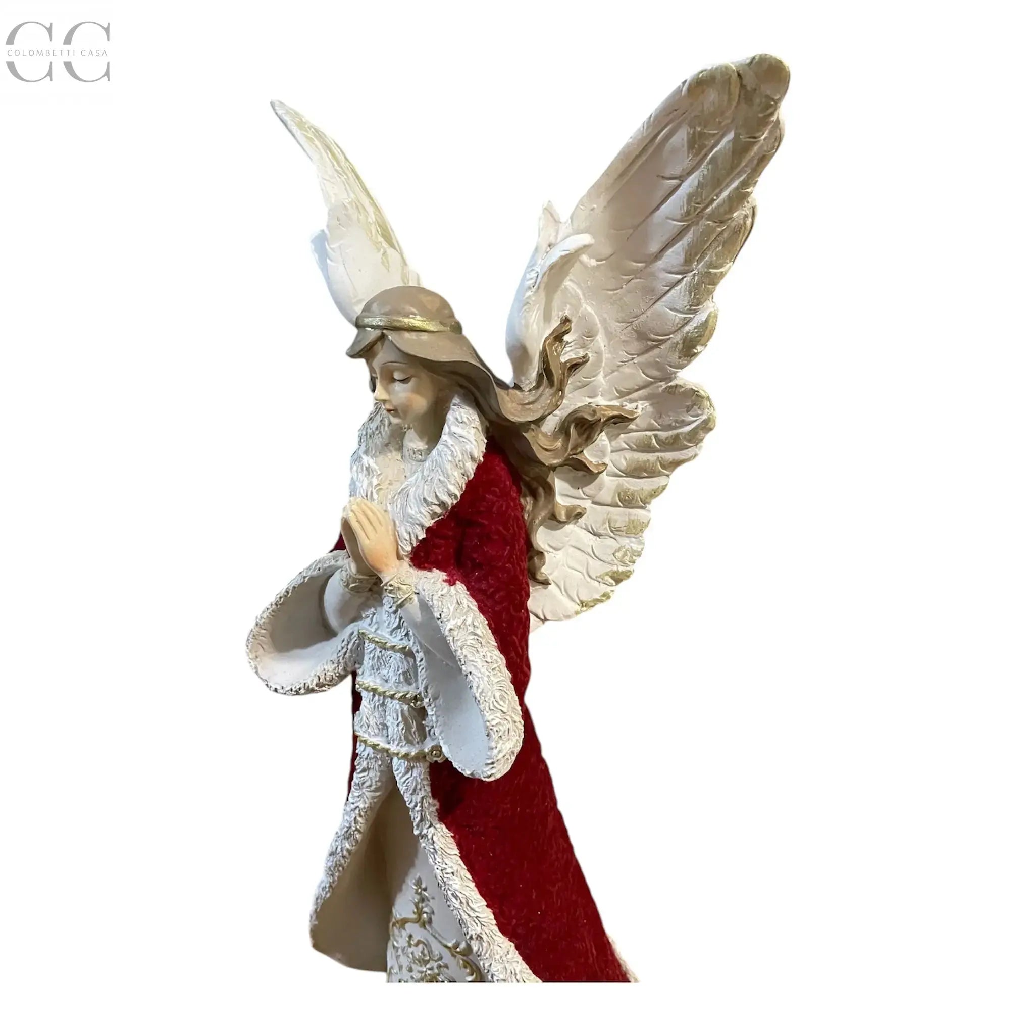 Statua Angelo in resina Le Stelle Christmas Colombetti Casa
