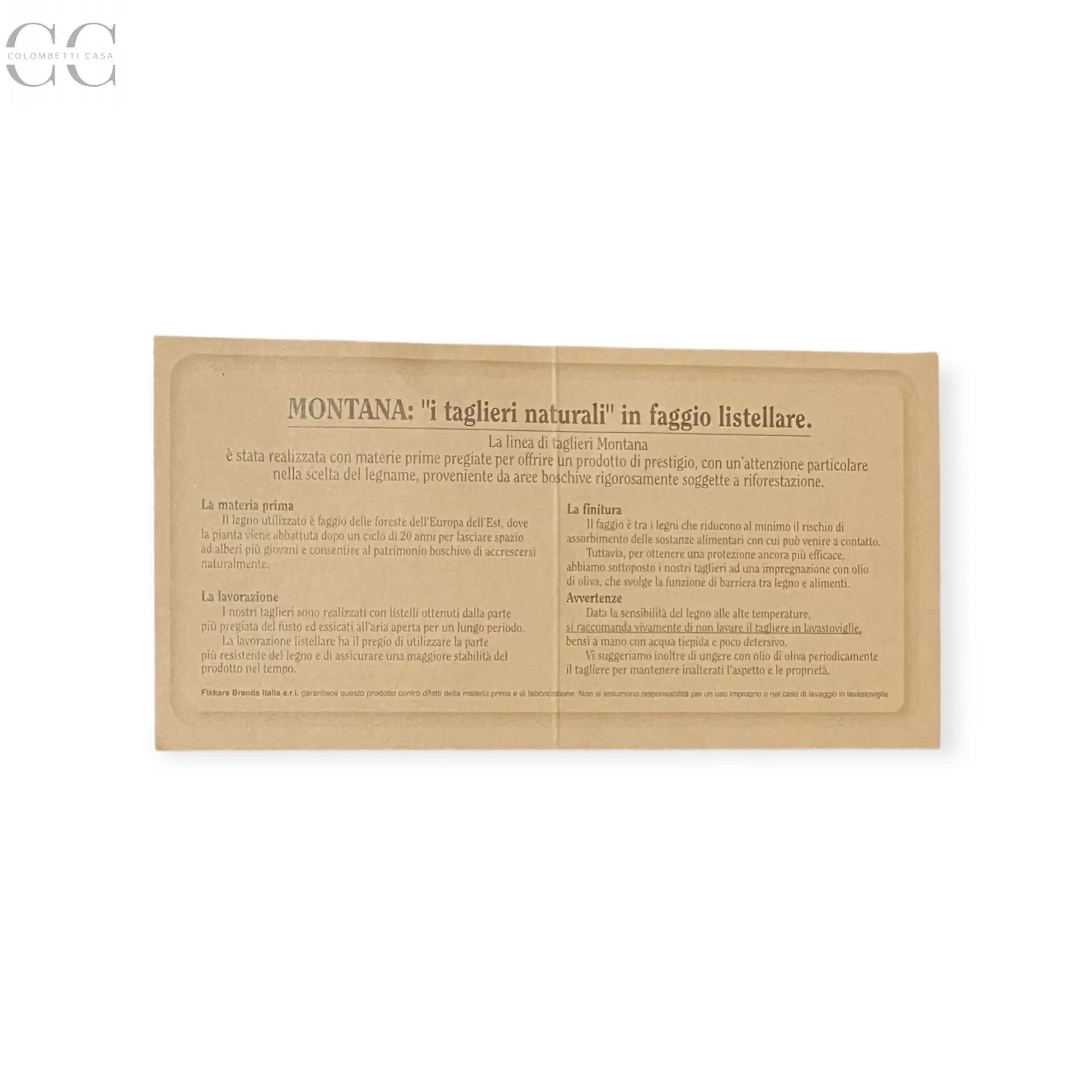 Tagliere per polenta con scanalatura e manico in legno Montana Montana