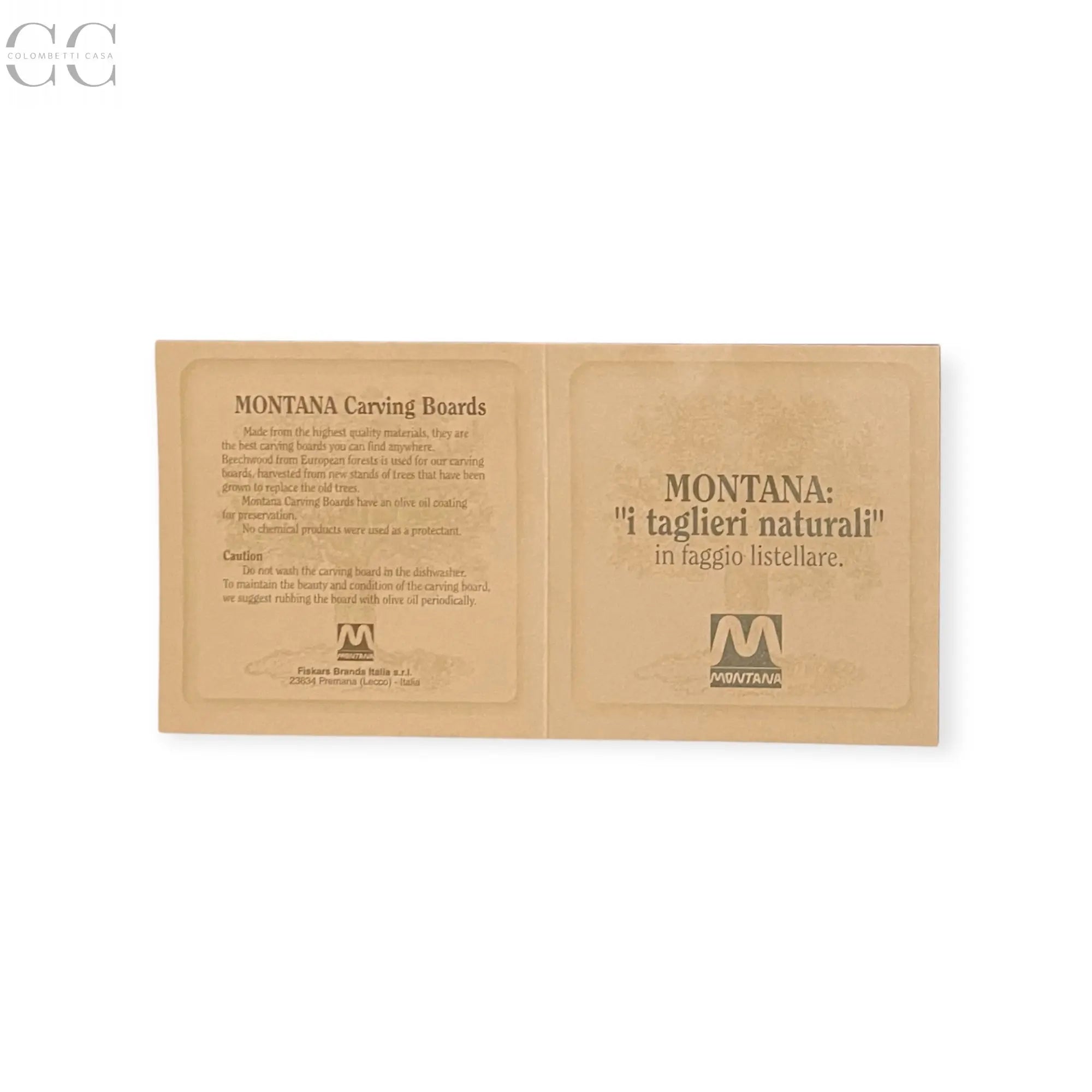 Tagliere per polenta con scanalatura e manico in legno Montana Montana