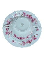 Tazza da brodo vecchio Ginori fiori rosa