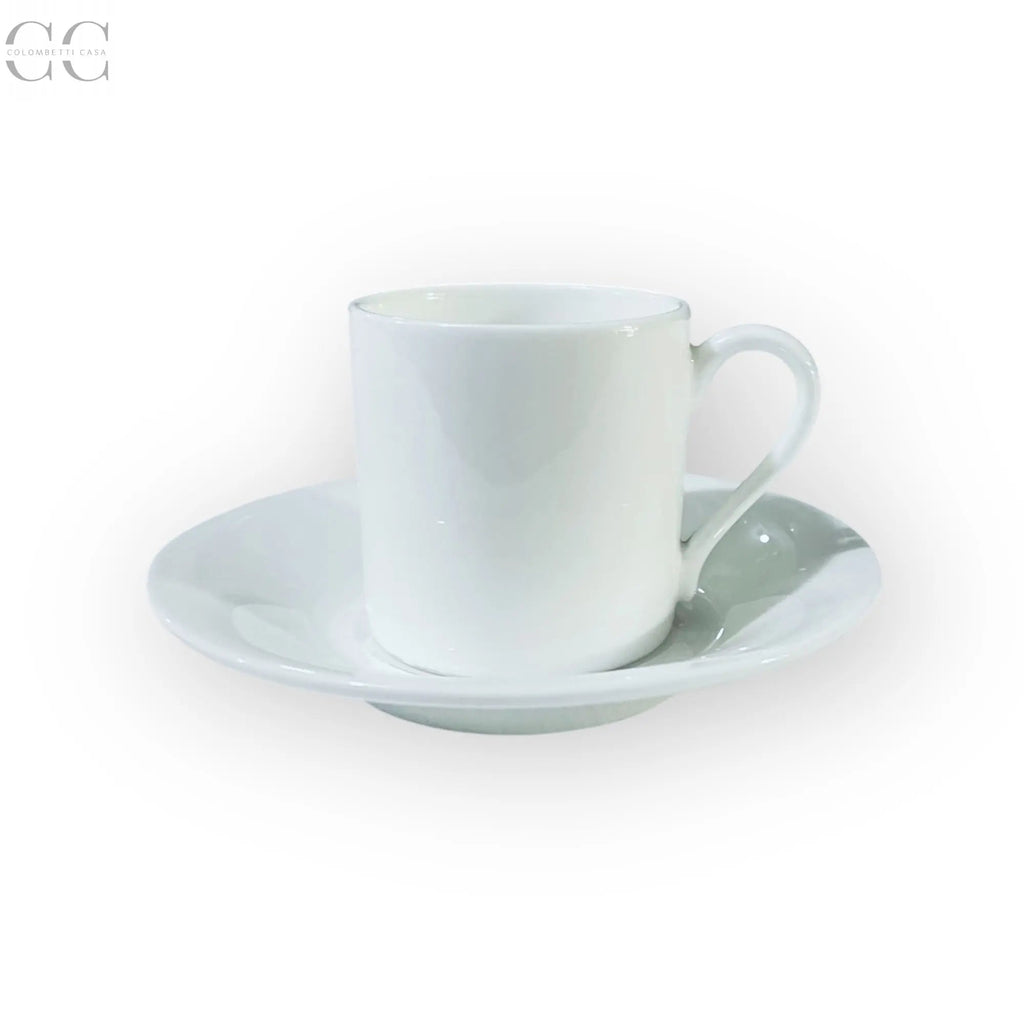 Tazze caffè Antinea bianco Colombetti Casa
