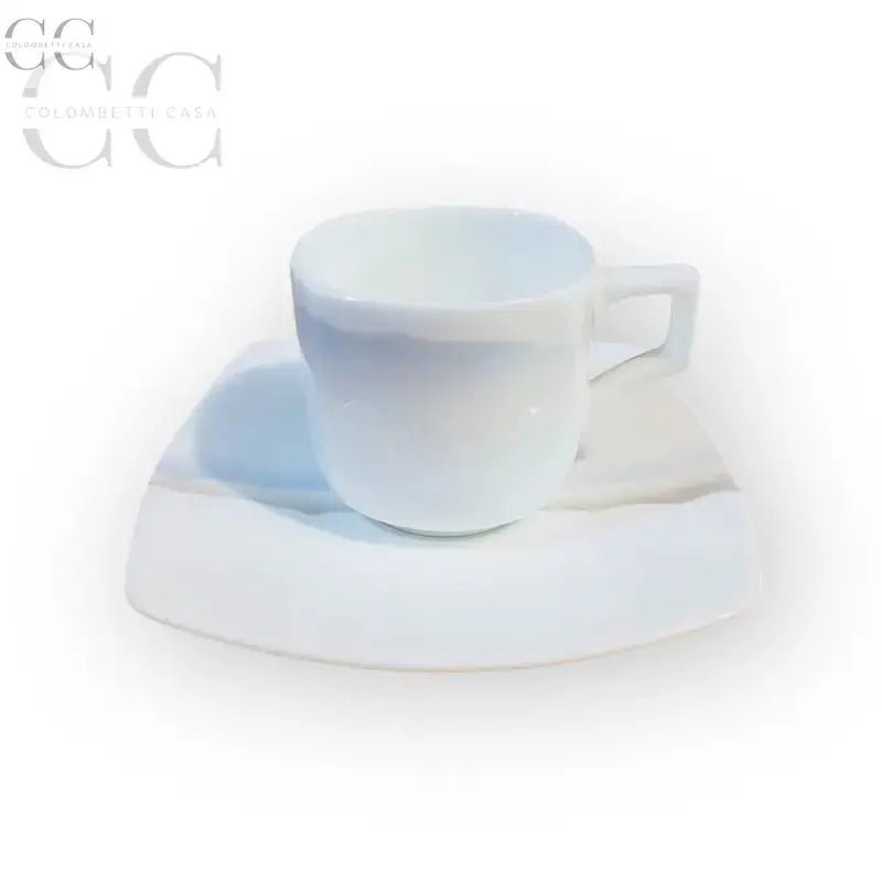 Tazza e saucer in porcellana Richard Ginori, perfette per il set di tazze Vela Orizzonti