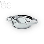 Casseruola inox Serafino Zani con coperchio, cm 20, ideale per cucinare