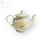 Teiera Cascara in porcellana Villeroy&Boch con design di limoni
