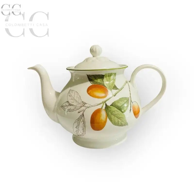 Teiera Cascara porcellana Villeroy&Boch con design di frutta elegante