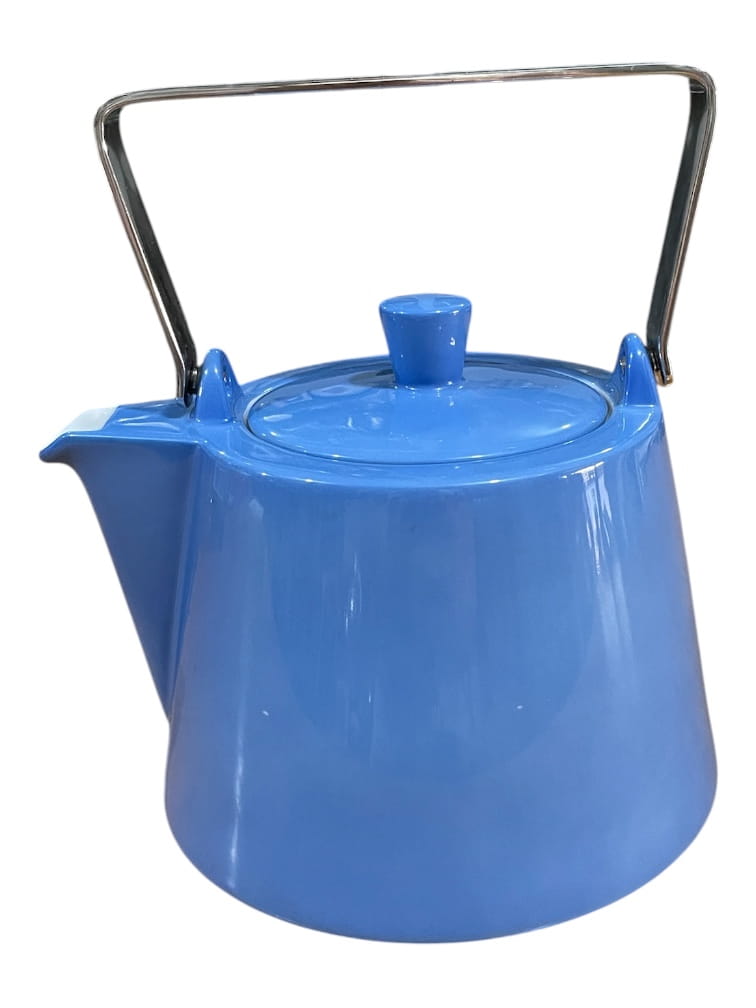 Teiera Tric blu porcellana Azberg