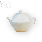 Teiera Vela in porcellana Richard Ginori, elegante teapot bianco per tazze e tazzine