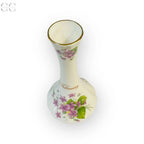 Vaso fiori del mese Febbraio porcellana Queen’s Colombetti Casa