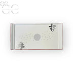 Vassoietto con alberi di Natale Richard Ginori, elegante porcellana decorativa