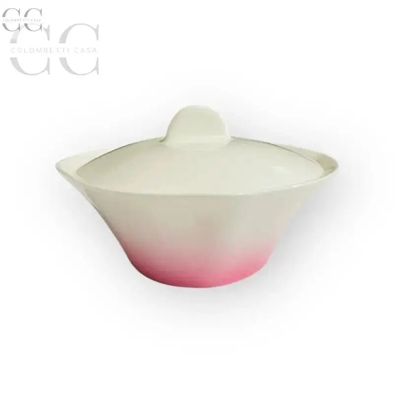 Bowl bianco e rosa Zuccheriera Mira in porcellana Villeroy&Boch