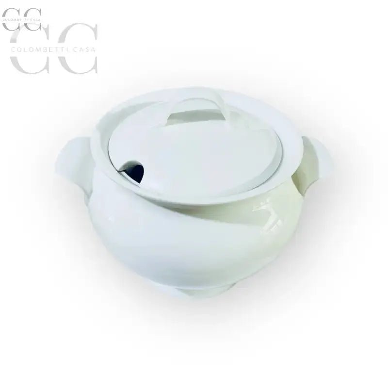 Tureen bianca in porcellana con coperchio Zuppiera Home Elements Villeroy&Boch