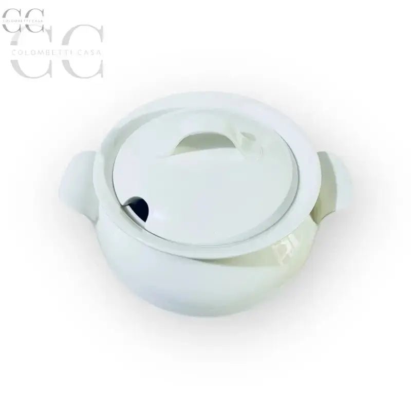 Zuppiera Home Elements bianco porcellana Villeroy&Boch con coperchio bianco